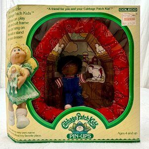 Vintage 1983 Cabbage Patch Pin-Ups Brenton Rudy and His Barnyard Coleco New